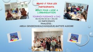 Animation CM PUISSANCE 4