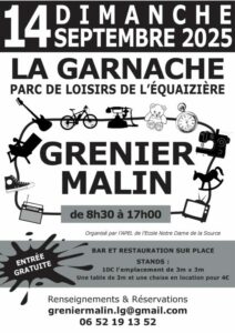 Grenier Malin – le 14 septembre 2025