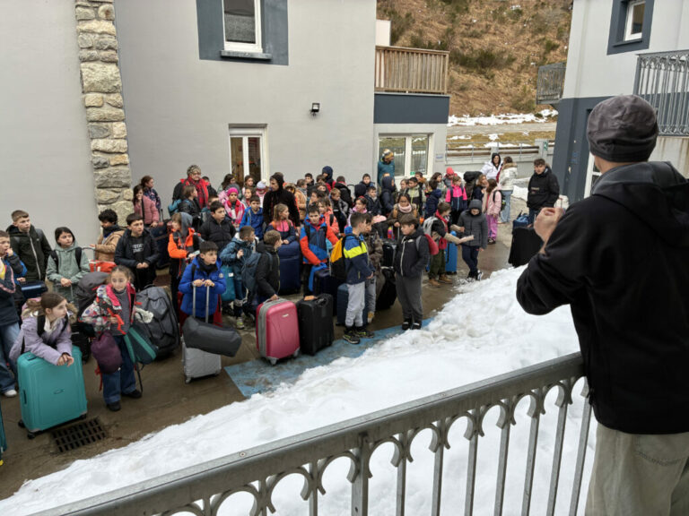 Classe de neige 2026 – Jour 1